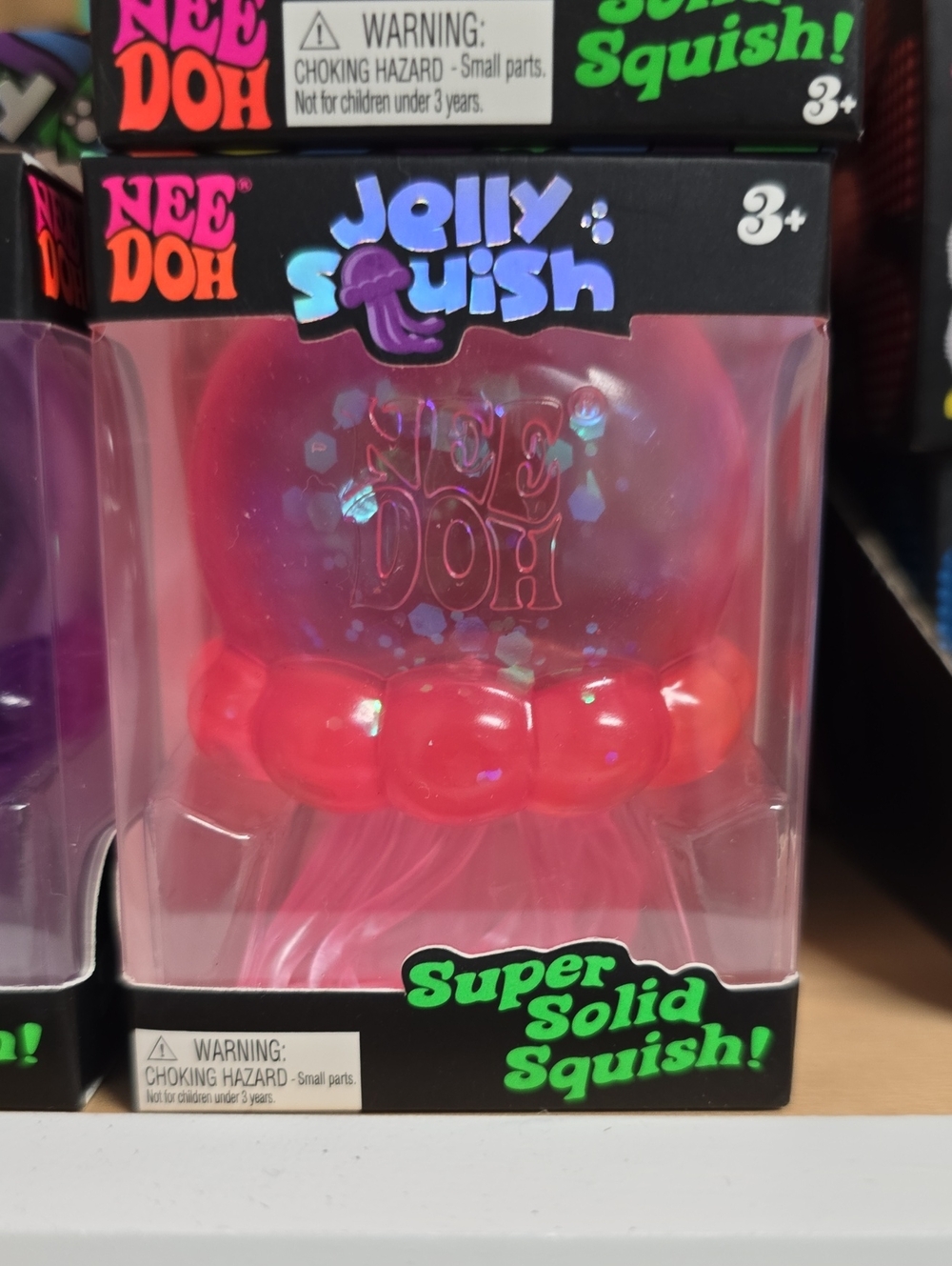 Needoh Jelly Squish Pink